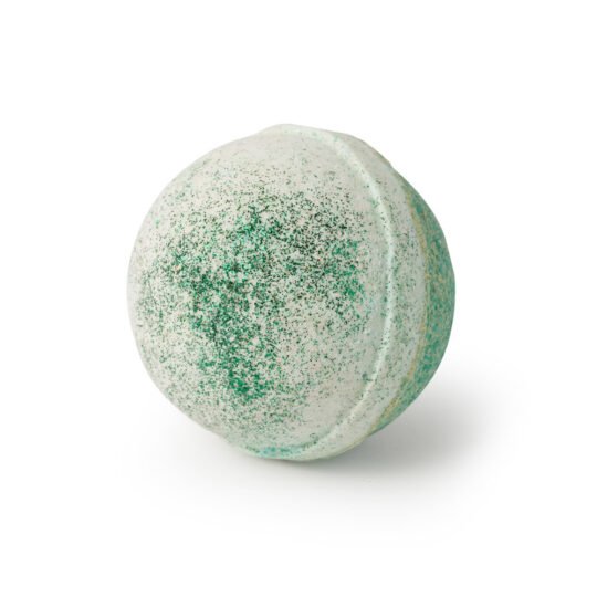 Natural aloe bath bomb
