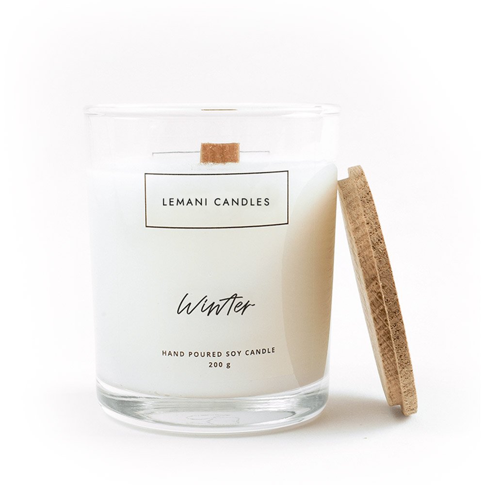 Vanilla soy candle